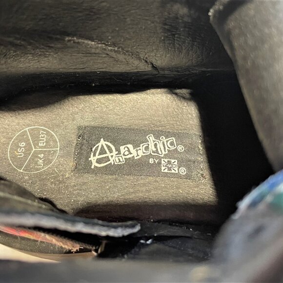 anarchic by TUK womens 6 shoe floral pattern - Picture 5 of 11